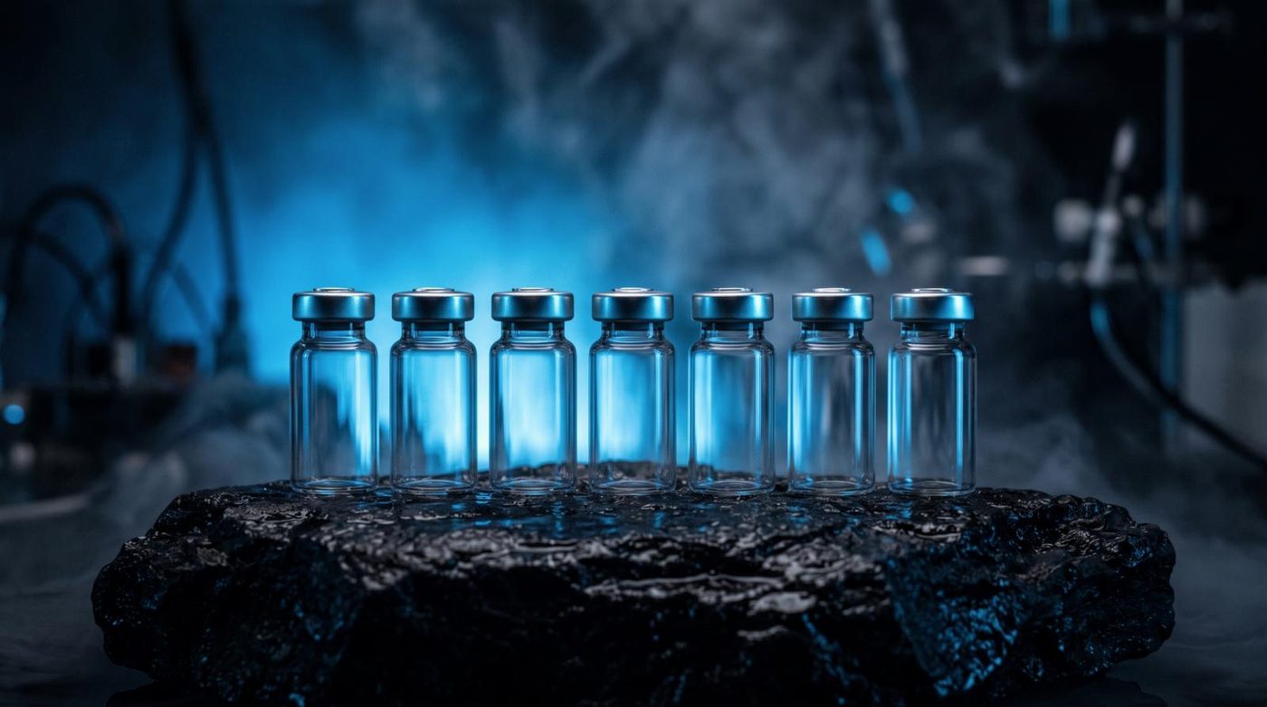 Viales de péptidos de investigación